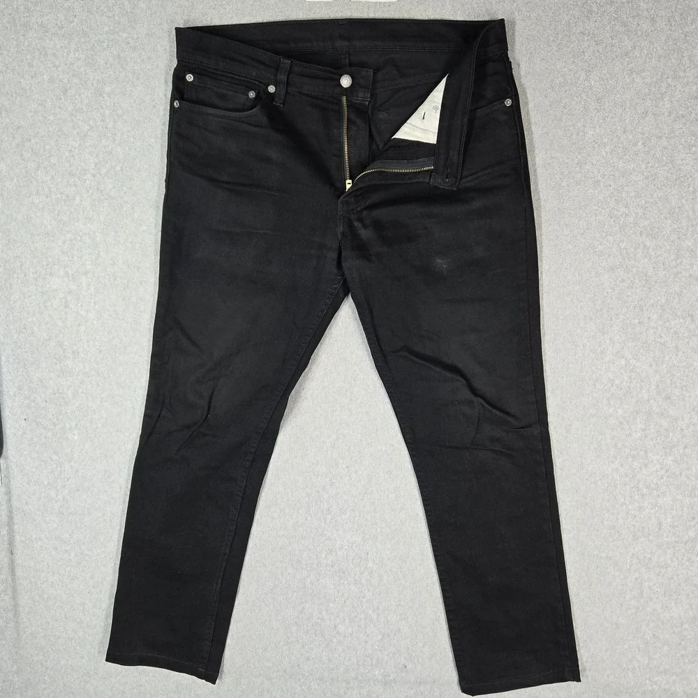 Levi's 511 Men Jeans 34X32 Black Denim Slim Fit 28